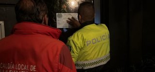 Foto de operativo de Inspección, vigilancia y Control en la Zona Rosa 