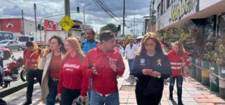 Foto de operativo en la calle 63