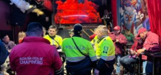 Foto de operativo en Parque Hippies